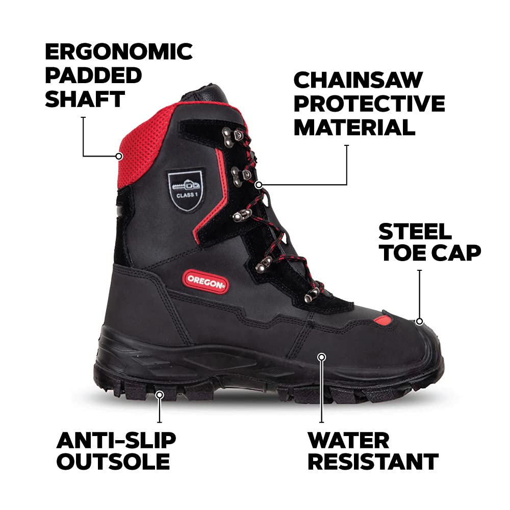 Oregon Yukon Bottes tronçonneuse cuir classe 1 taille 42