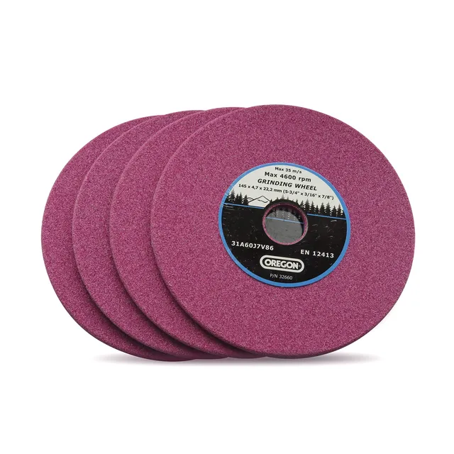 Oregon meules affûteuse tronçonneuse 4,7 mm lot de 4