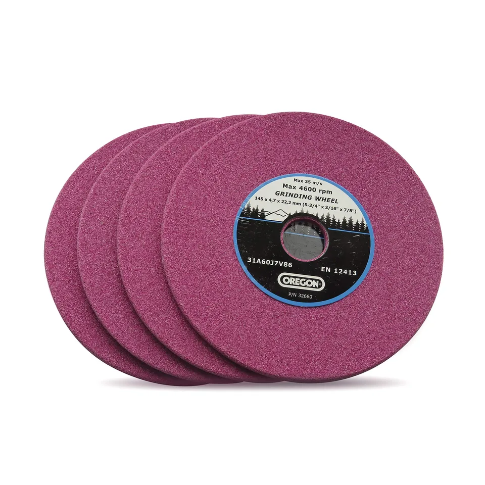 Oregon meules affûteuse tronçonneuse 4,7 mm lot de 4