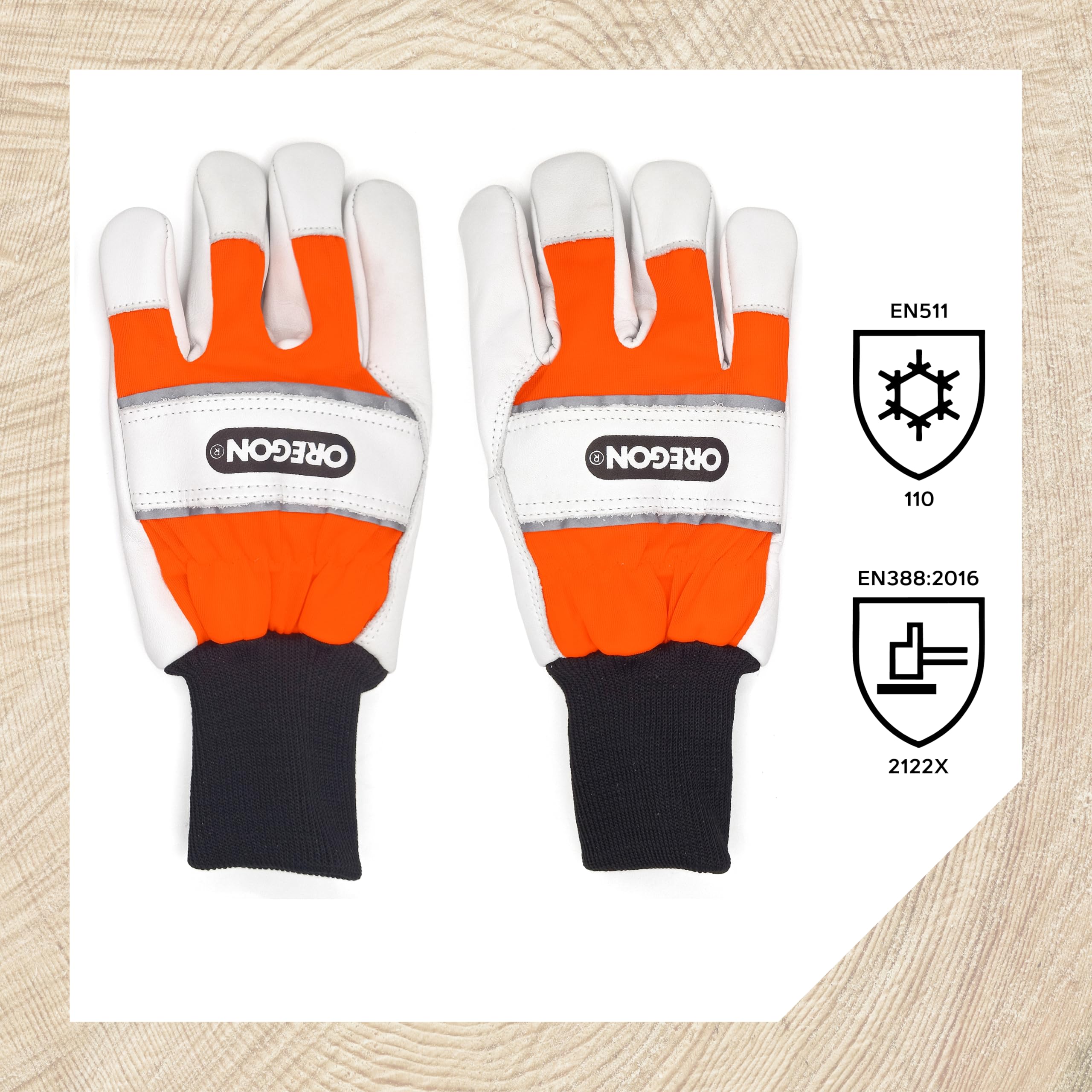 Oregon Gants Hiver Cuir Isolant S Taille 9 Froid