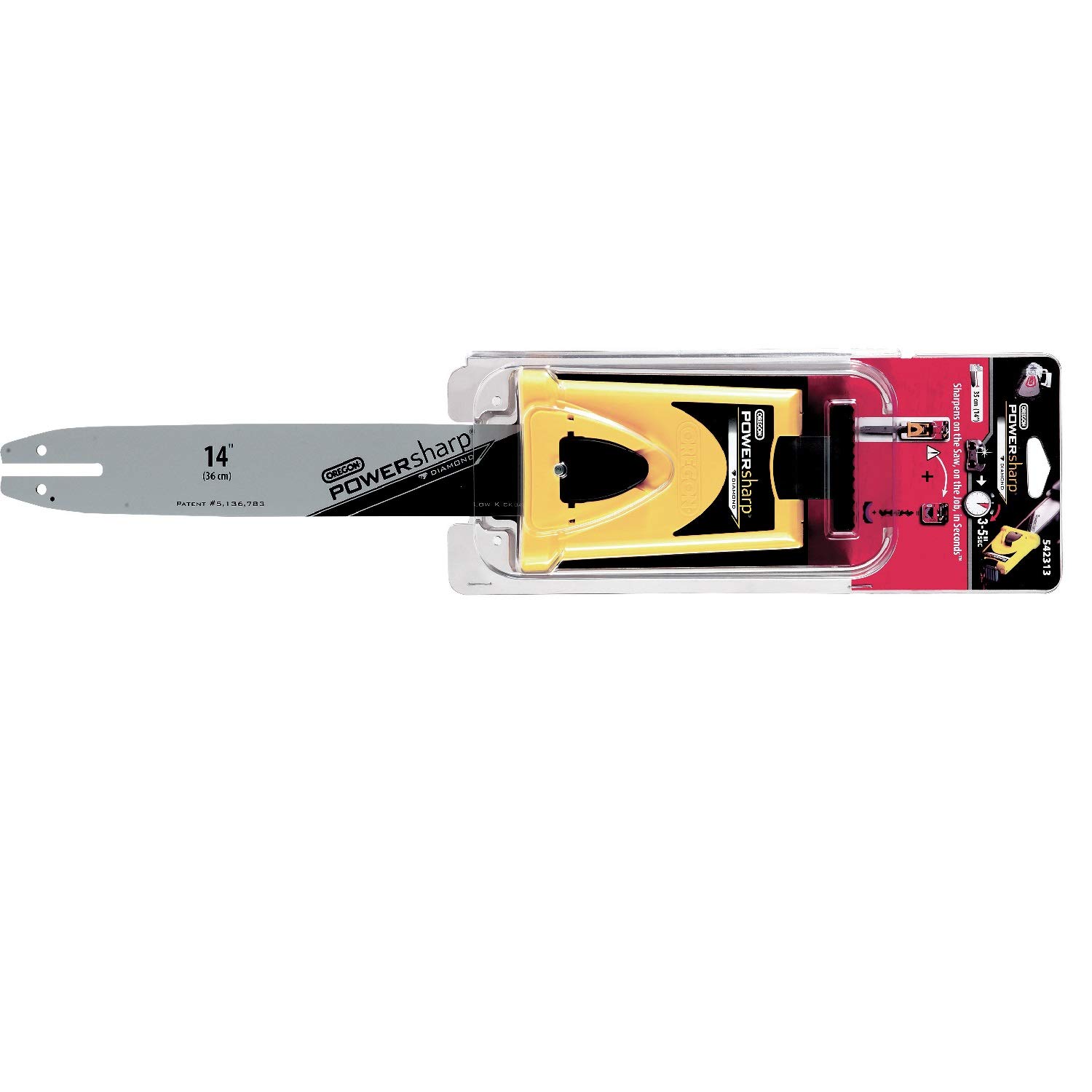Oregon Outils d'atelier 542309 guide 30cm affûteur A074 3/8 LP