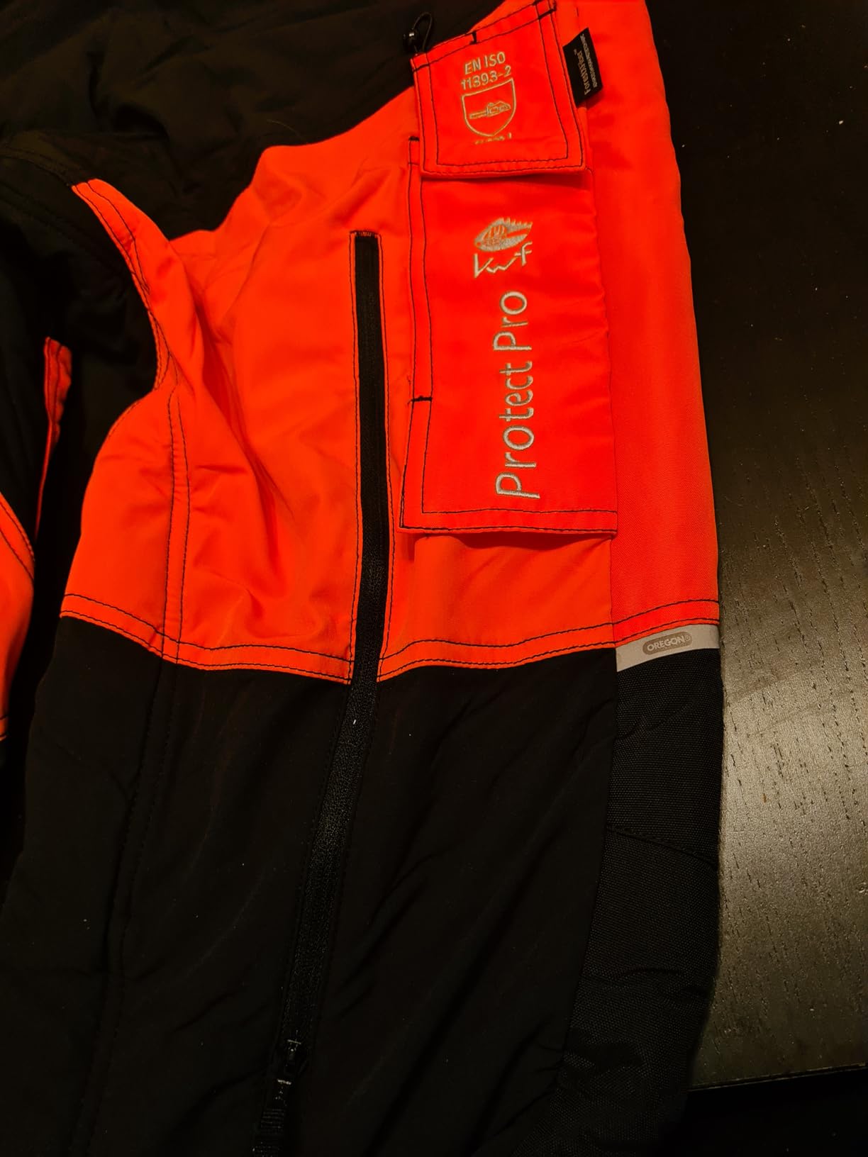 Oregon Protect Pro pantalon tronçonneuse orange/noir taille XL