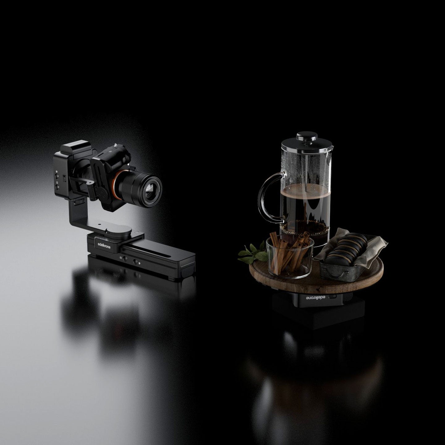 Edelkrone PackShot GO Bundle kit vidéo SliderONE HeadONE