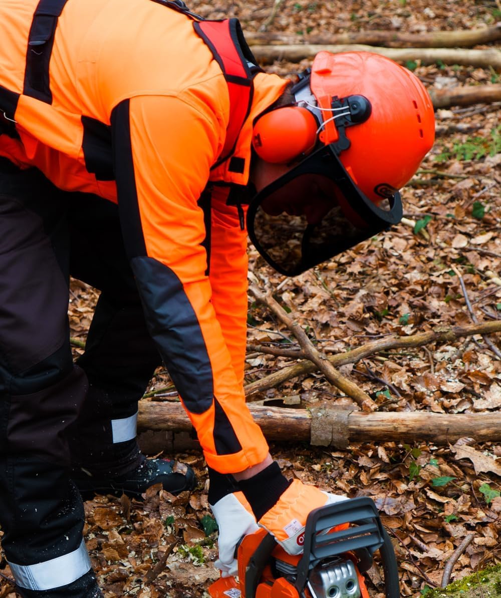 Oregon Yukon casque forestier tronçonneuse visière maille pré-assemblé