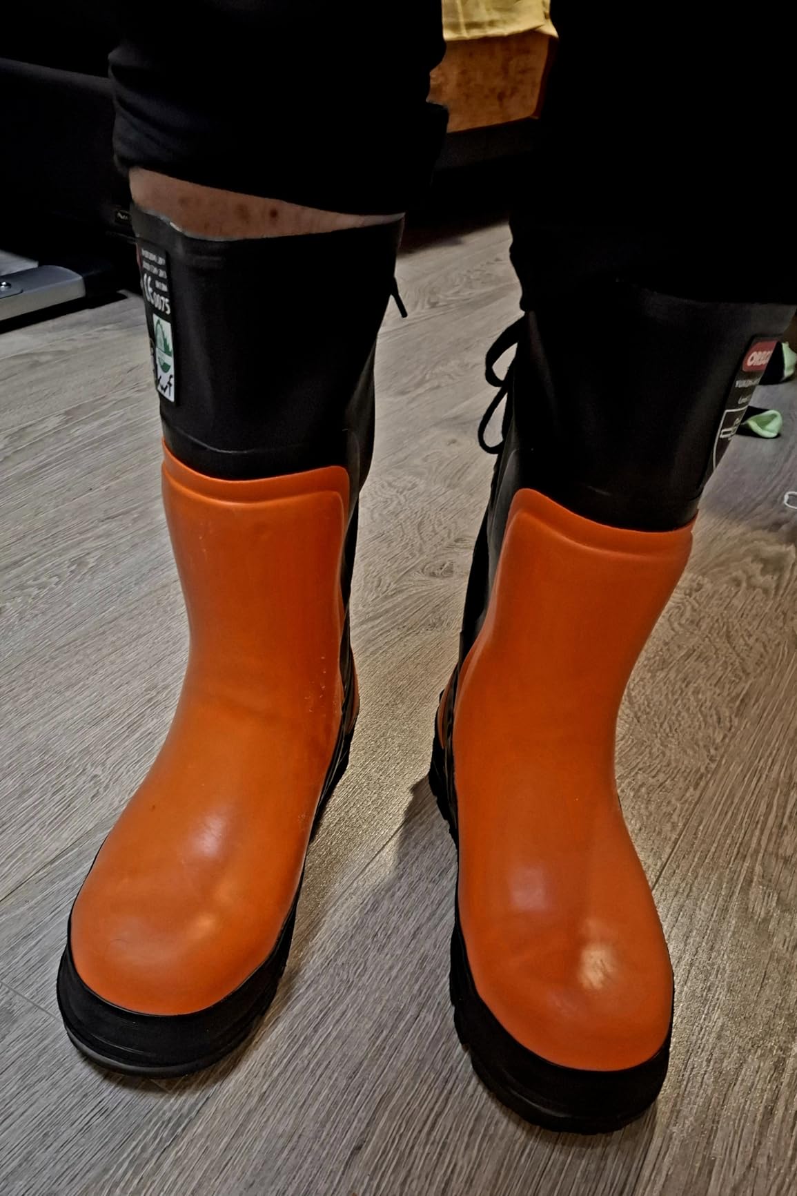 Oregon Yukon Bottes Caoutchouc Tronçonneuse 42 Orange