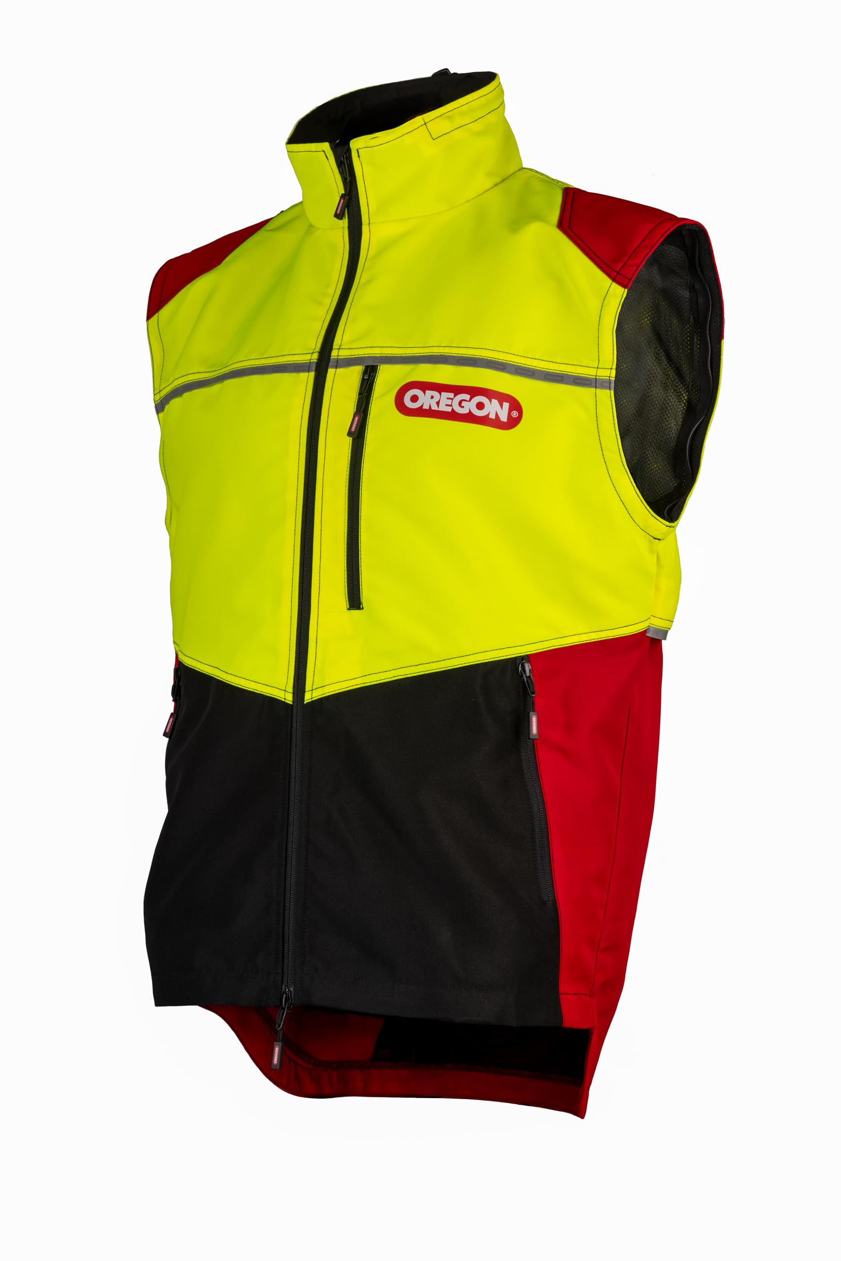 Oregon Protect PRO veste haute visibilité Orange et Noir protection