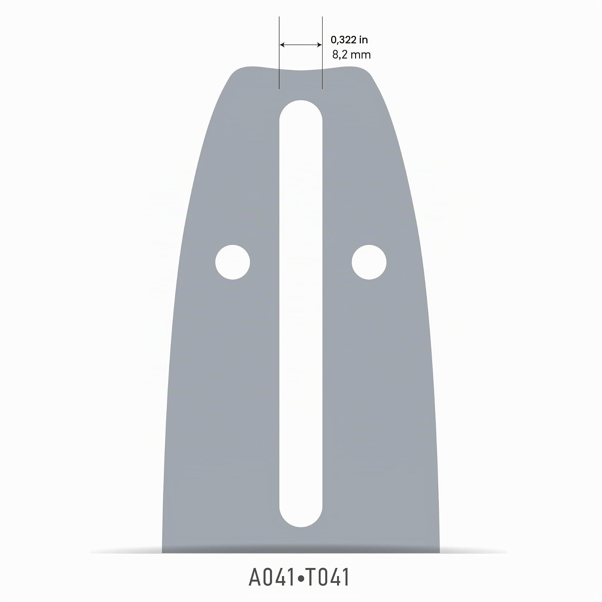 Oregon 140SXEA041 guide tronconneuse 35cm support A041