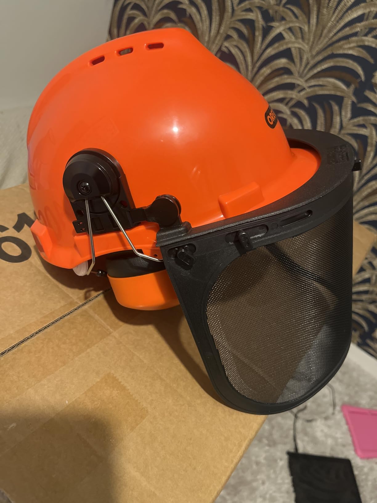 Oregon Yukon casque forestier tronçonneuse visière maille pré-assemblé