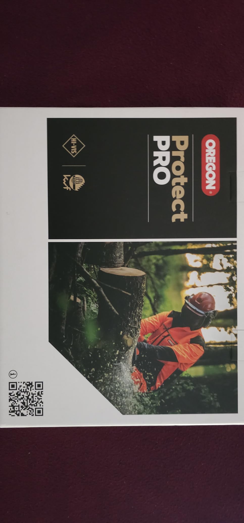 Oregon Protect PRO veste haute visibilité Orange et Noir protection