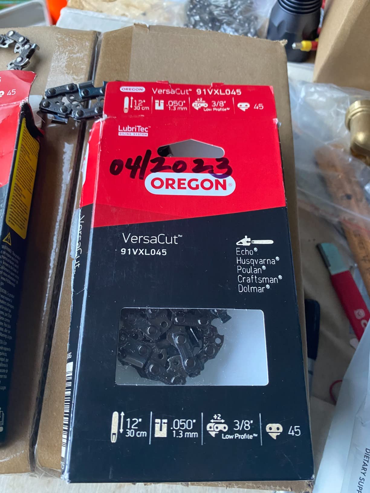 Oregon Chaînes de tronçonneuse 52 maillons chaîne 35cm 3/8" LP 1,3mm