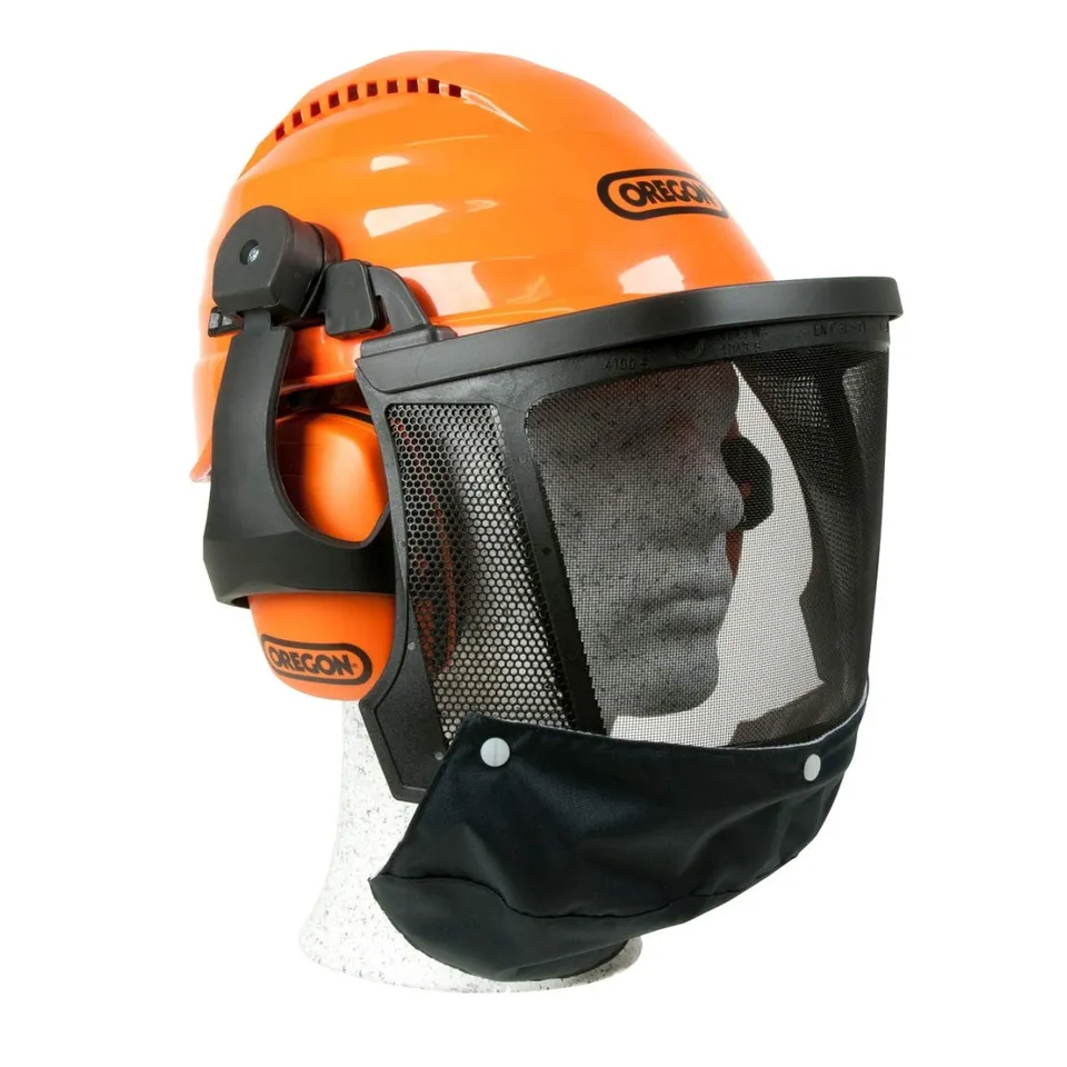 Oregon Waipoua casque tronçonneuse visière maille acier
