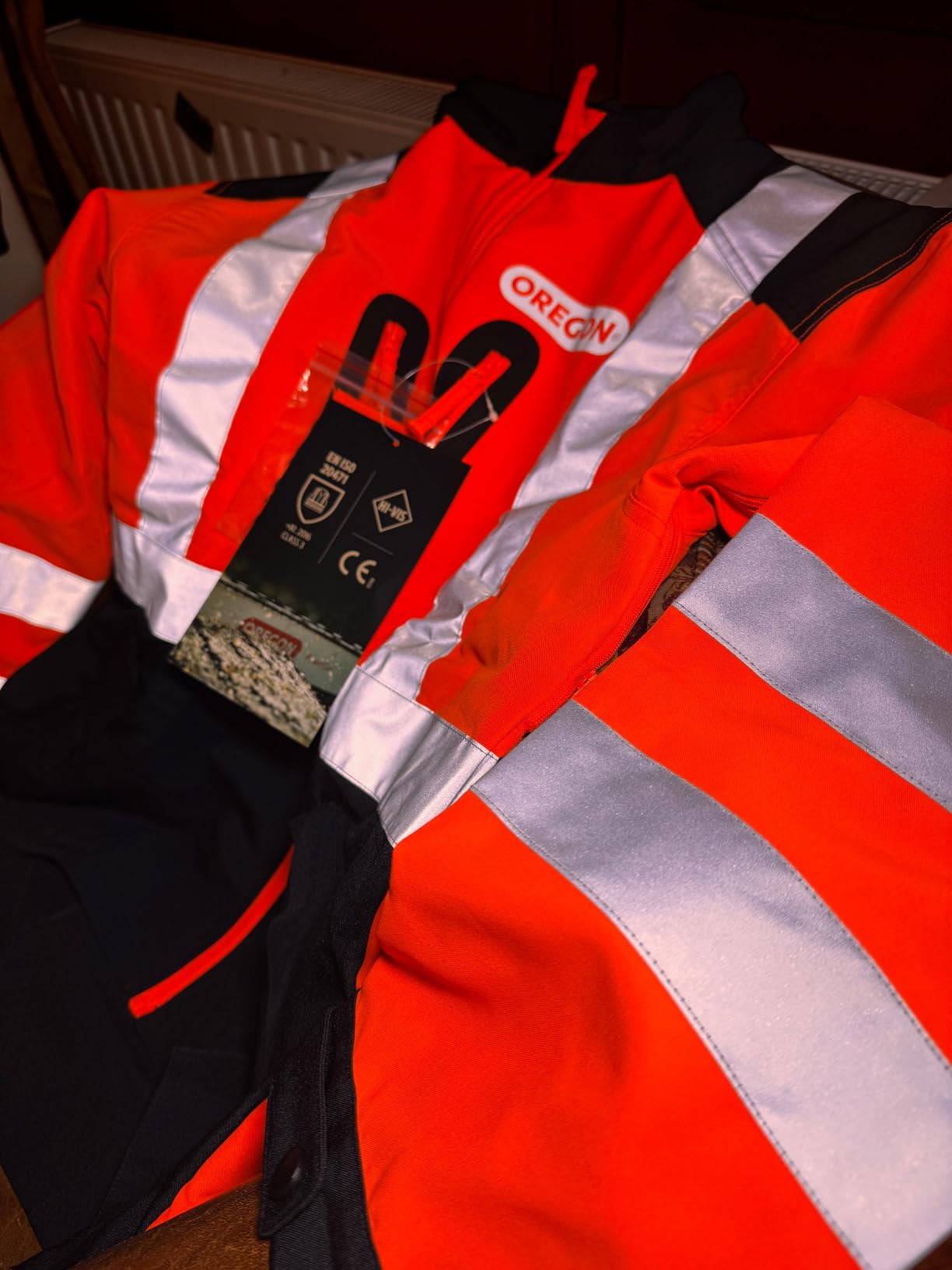Oregon veste haute visibilité classe 3 orange taille S