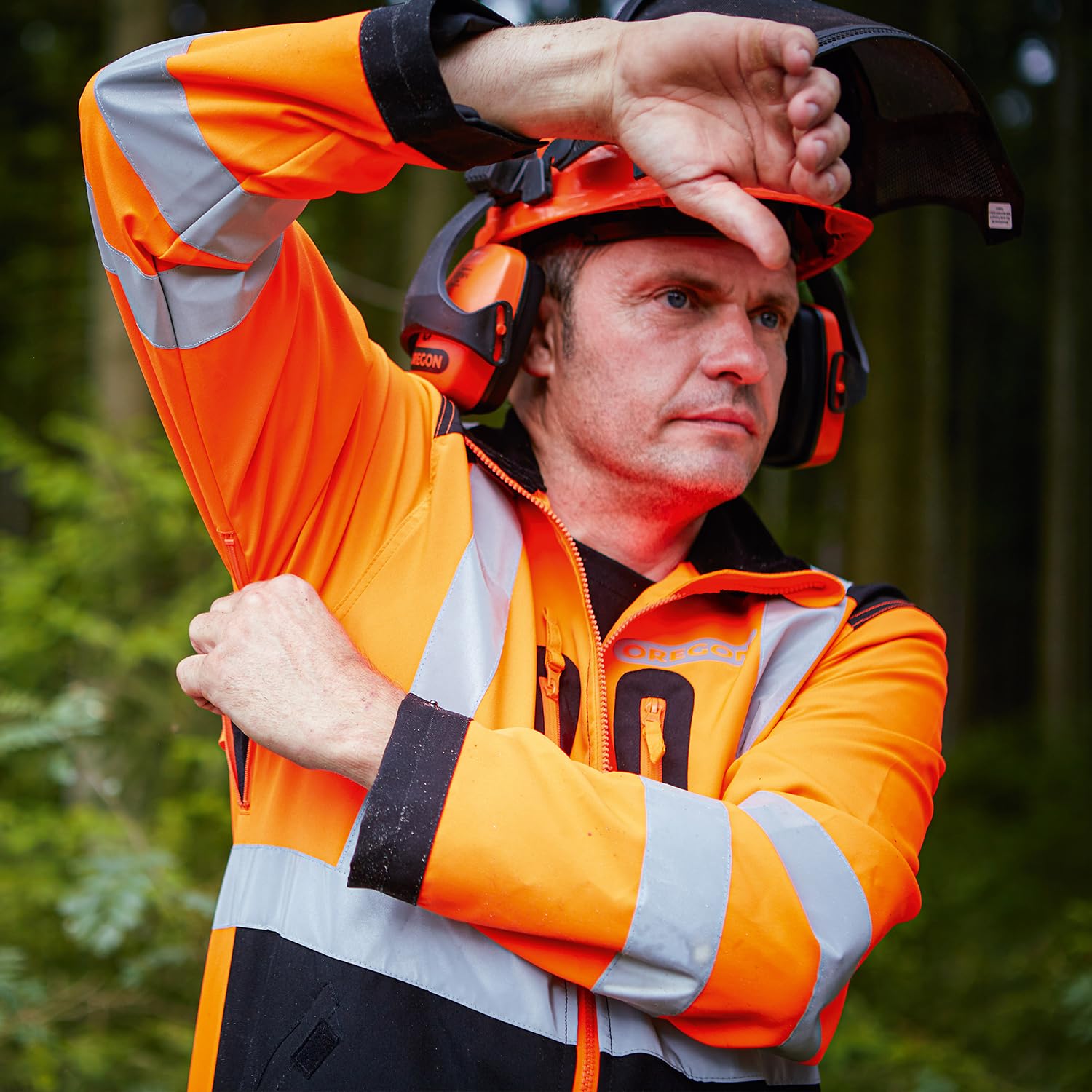 Oregon veste haute visibilité classe 3 orange taille S