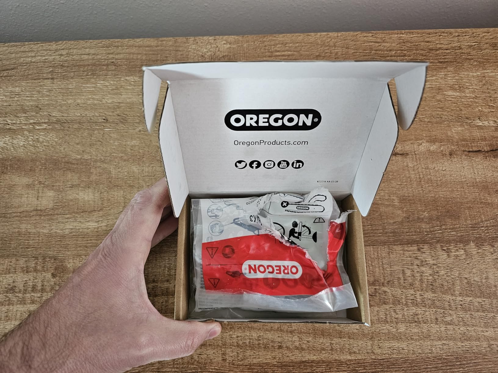Oregon Chaîne Tronçonneuse 20cm 33 Maillons Élagueuse