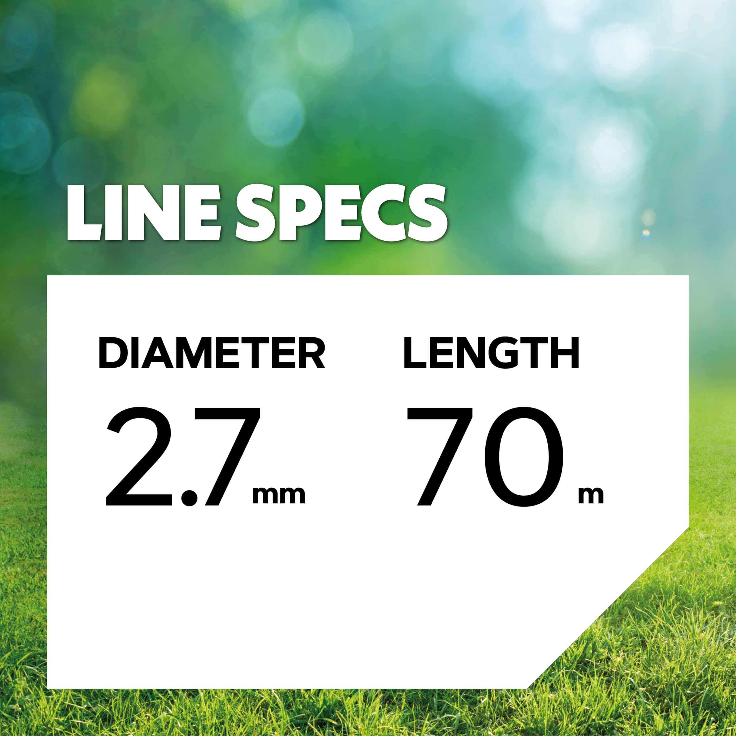 Oregon Fil débroussailleuse étoile 2,7 mm x 70 m nylon
