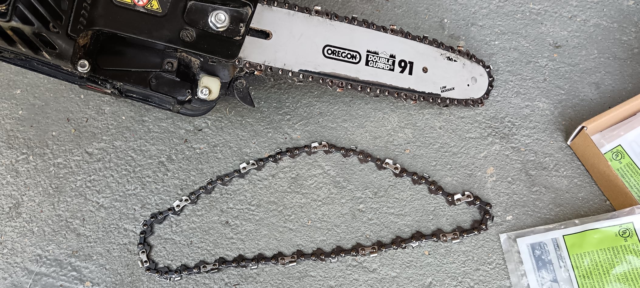 Oregon 91P040X3 chaîne tronçonneuse 25 cm lot de 3