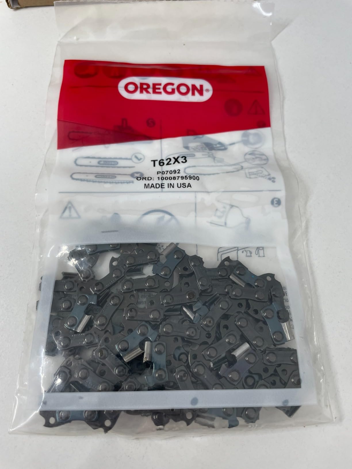 Oregon VersaCut Chaîne Tronçonneuse 45 cm 62 Maillons