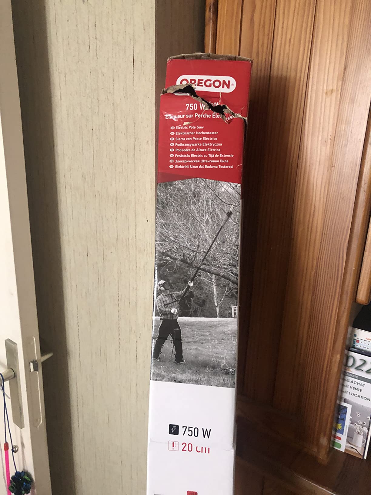 Oregon PS750 Élagueuse perche 230 V 20 cm 750 W