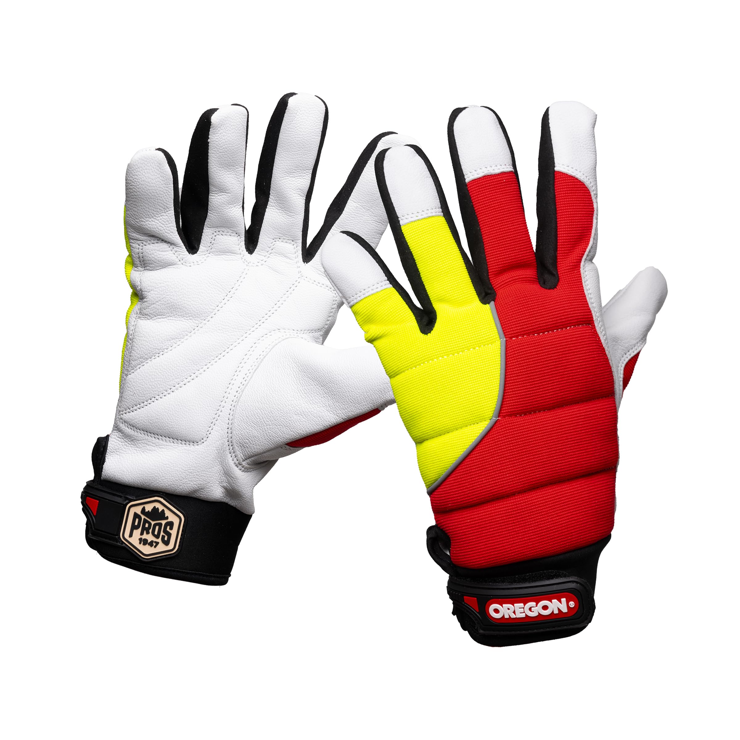 Oregon Protect Pro gants tronçonneuse cuir orange/noir taille XL