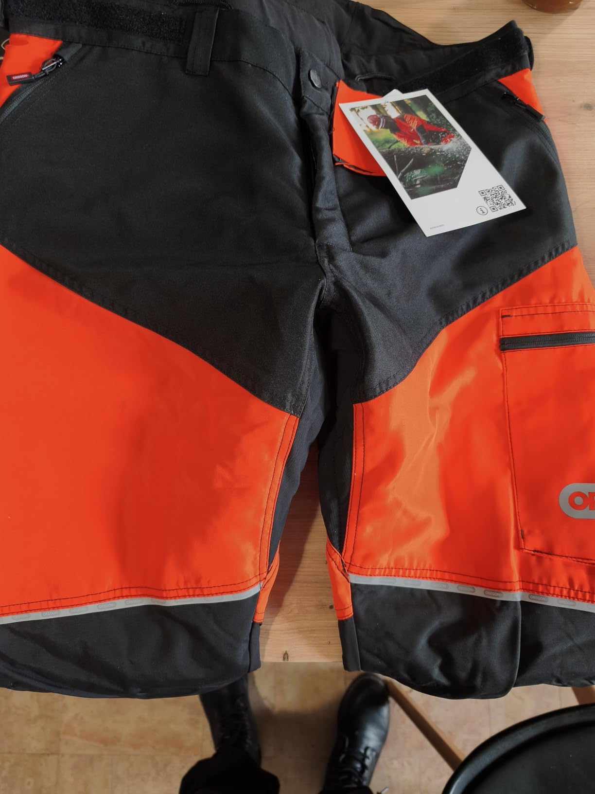 Oregon Protect Pro pantalon tronçonneuse orange/noir taille XL