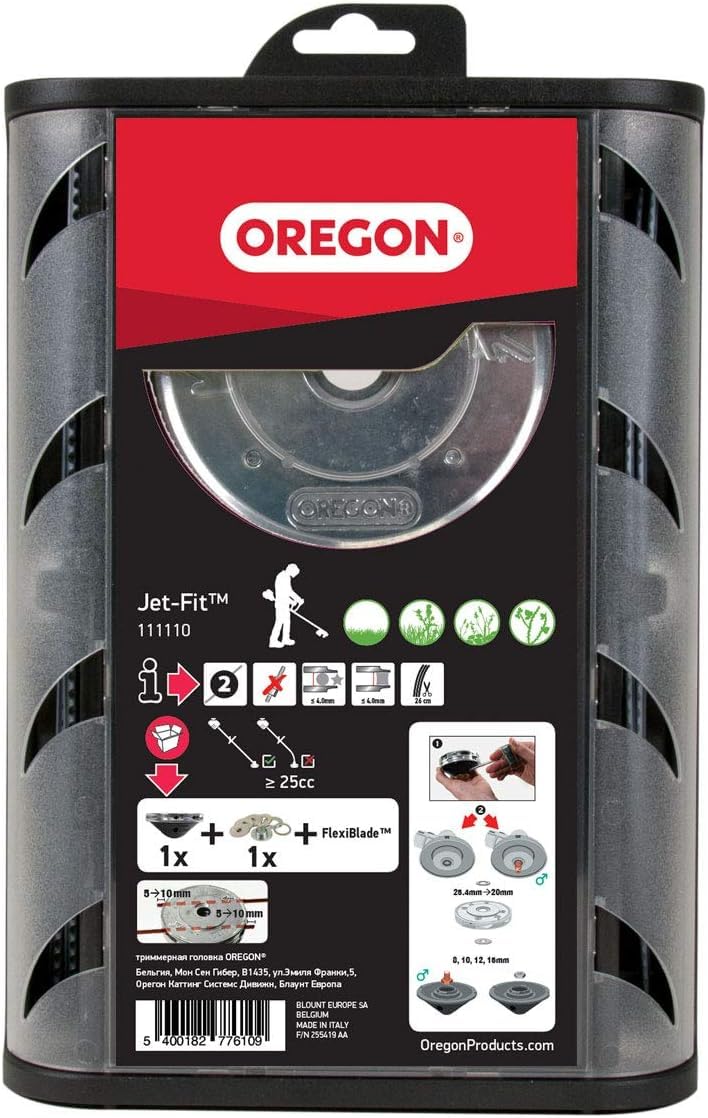 Oregon Jet Fit tête coupe 2 fils débroussailleuse universelle