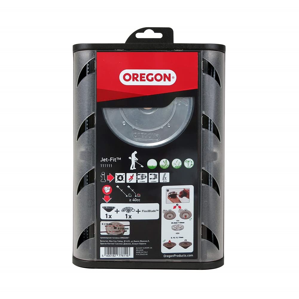 Oregon Jet Fit tête coupe 2 fils débroussailleuse universelle