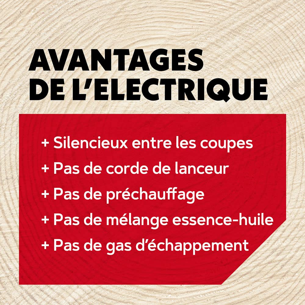 Oregon CS1500 tronçonneuse électrique 2400W guide 45 cm