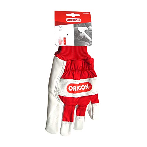 Oregon gants travail cuir tissu extensible taille unique