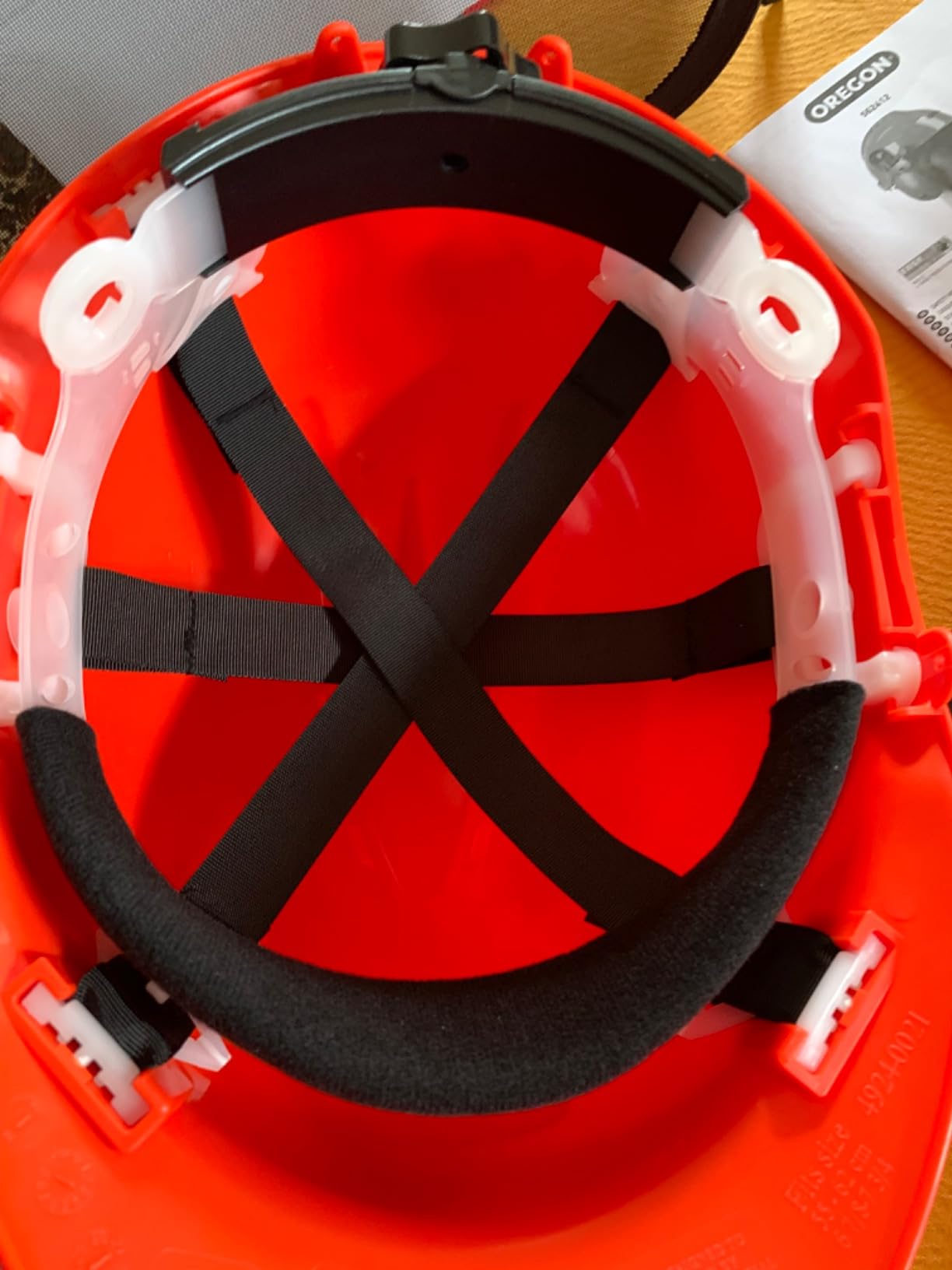 Oregon Yukon casque forestier tronçonneuse visière maille pré-assemblé