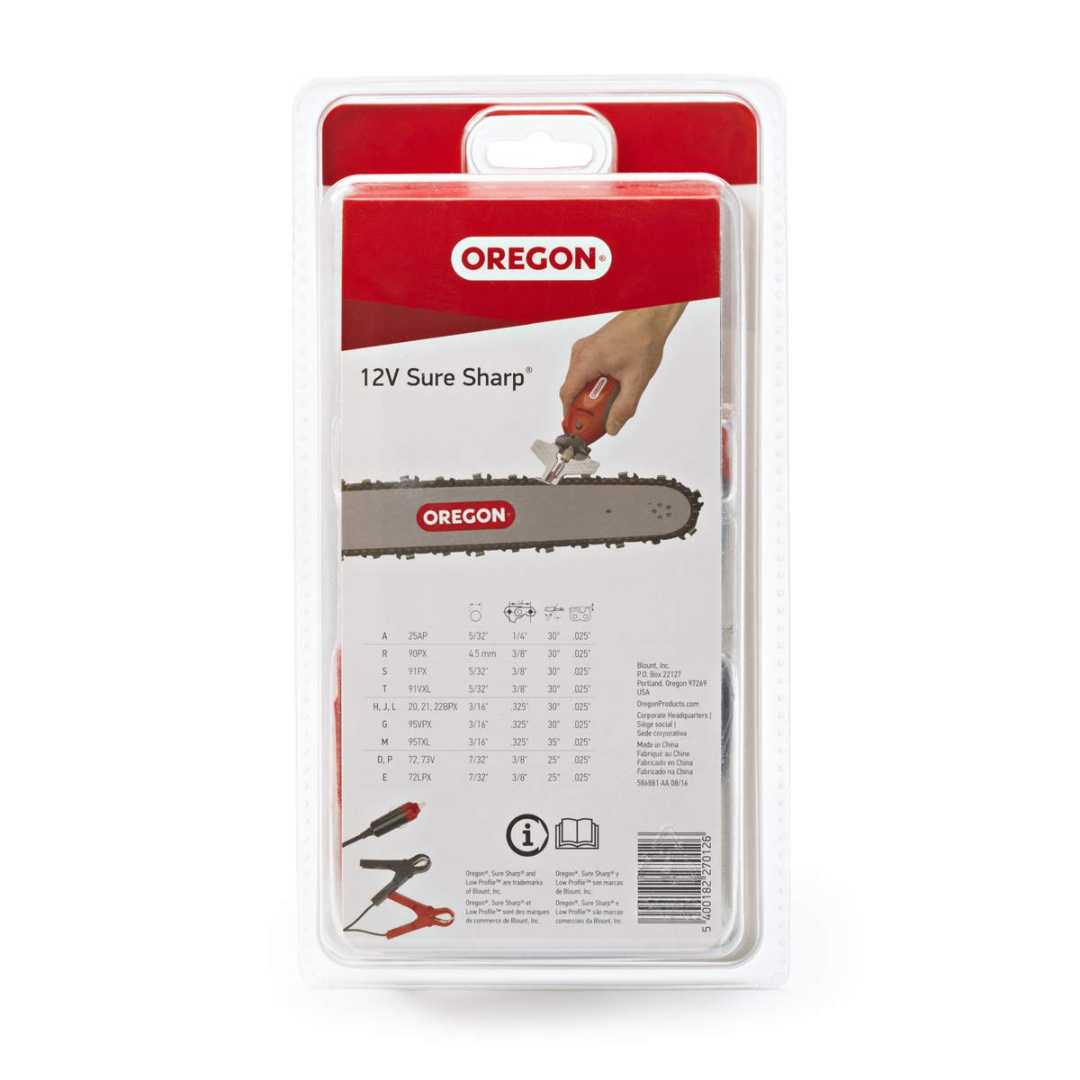 Oregon Affûteuse 12 Volts Chaîne Tronçonneuse 585015