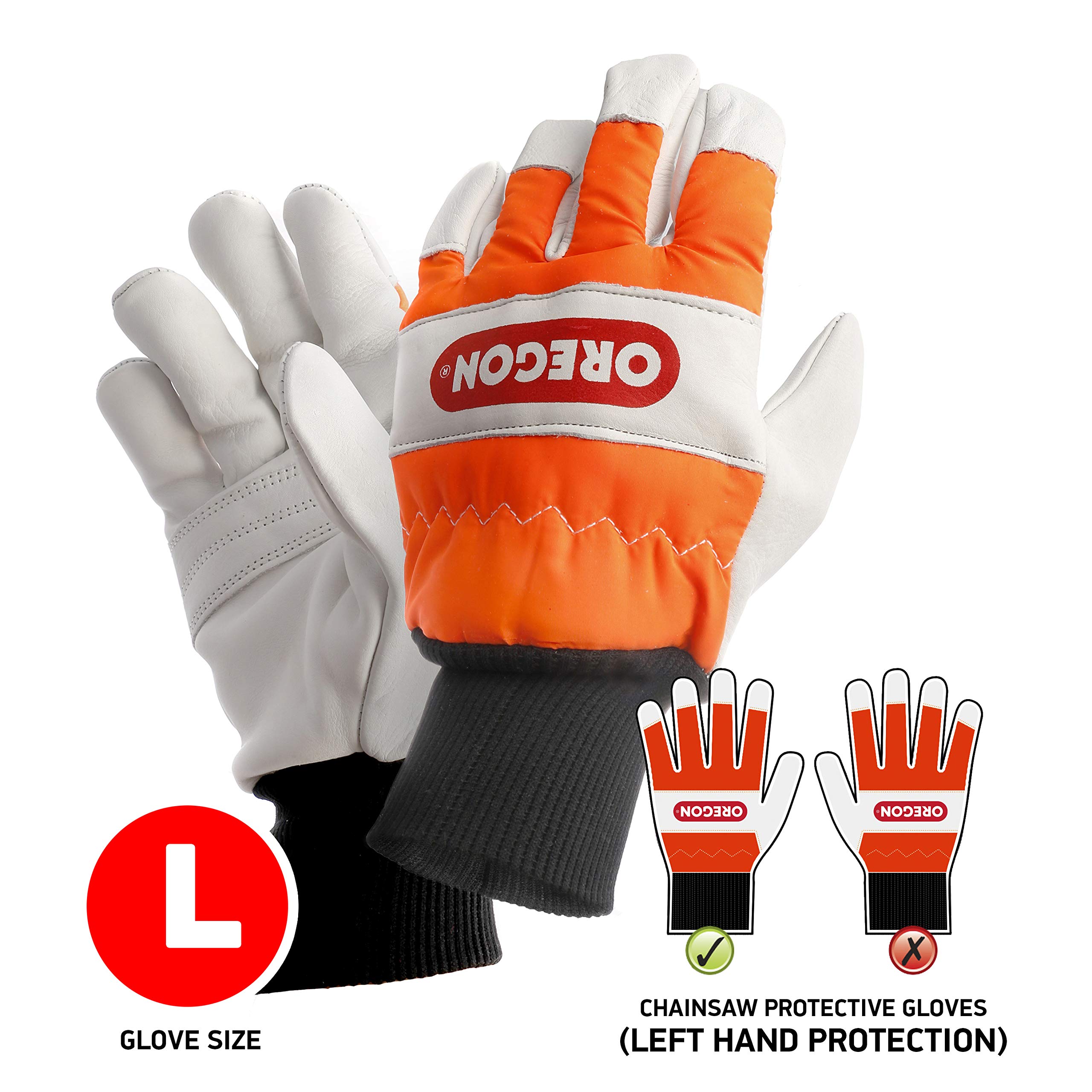 Oregon kit sécurité tronçonneuse jambières casque gants