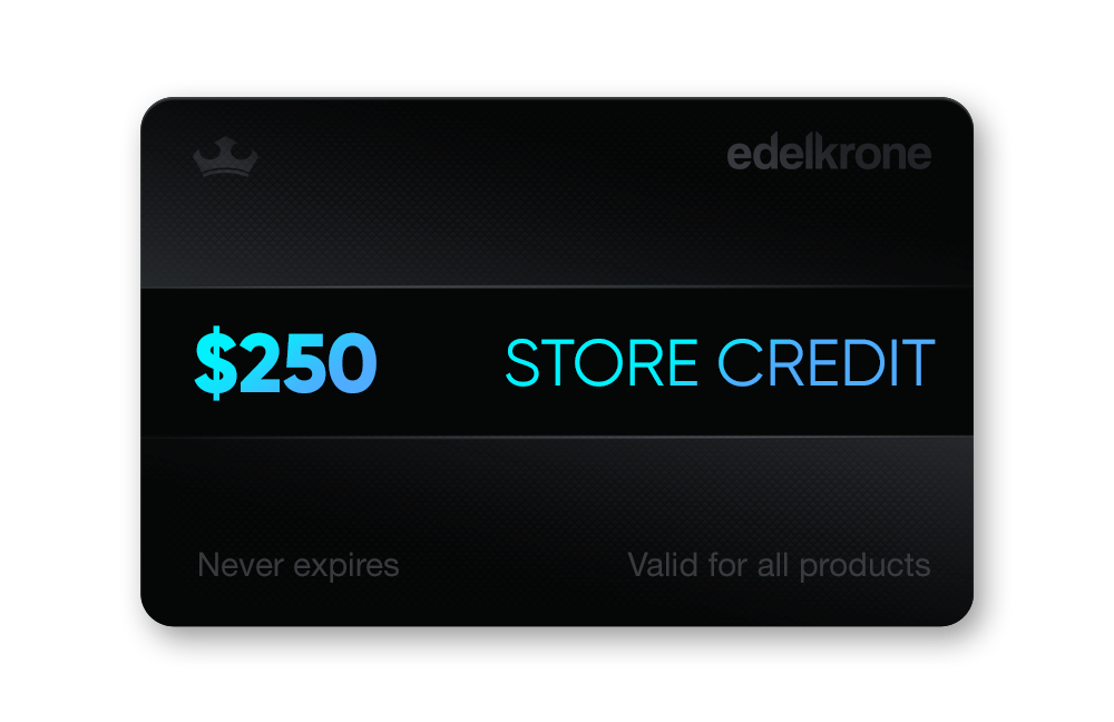 Edelkrone Store Credit carte cadeau 100-2500