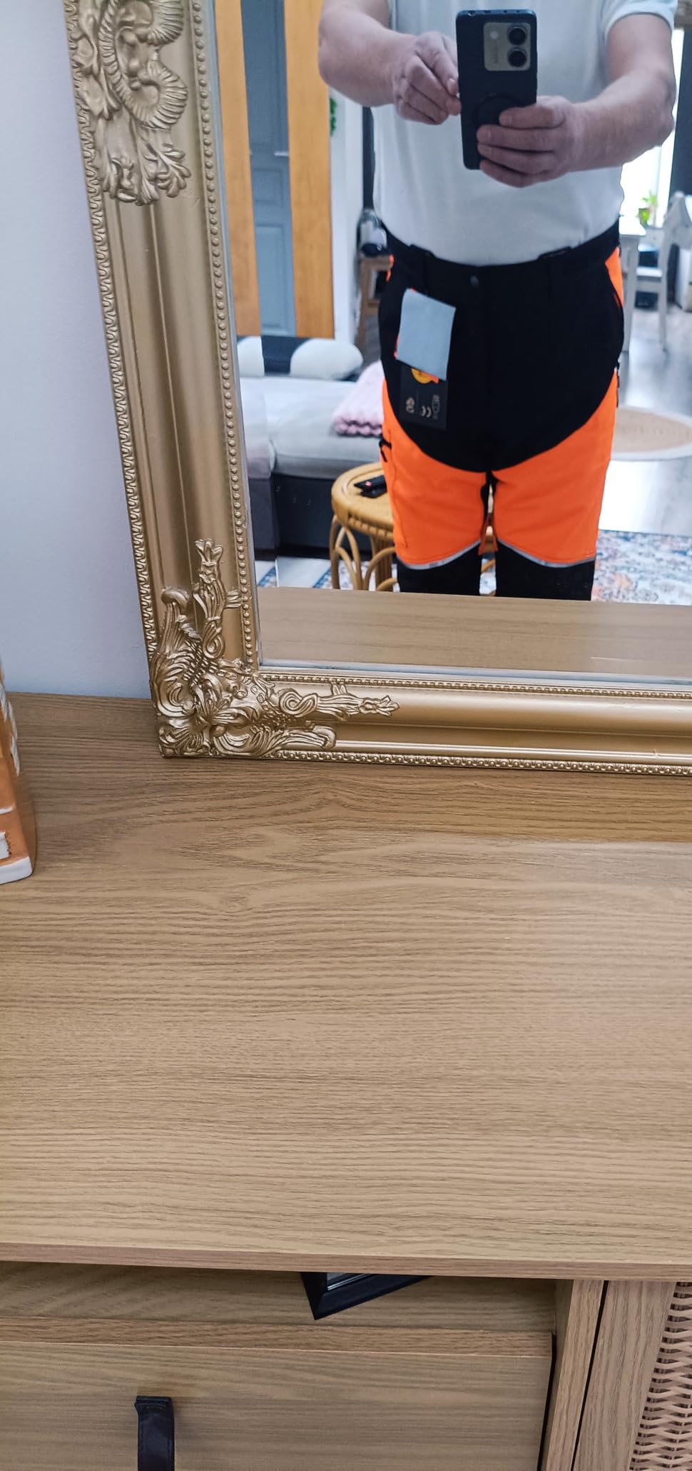 Oregon Protect Pro pantalon tronçonneuse orange/noir taille XL