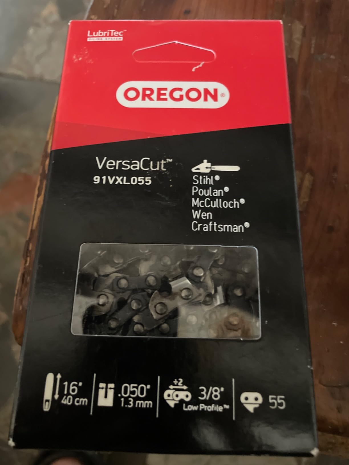Oregon 91VXL055E VersaCut chaîne tronçonneuse 40 cm 55 maillons