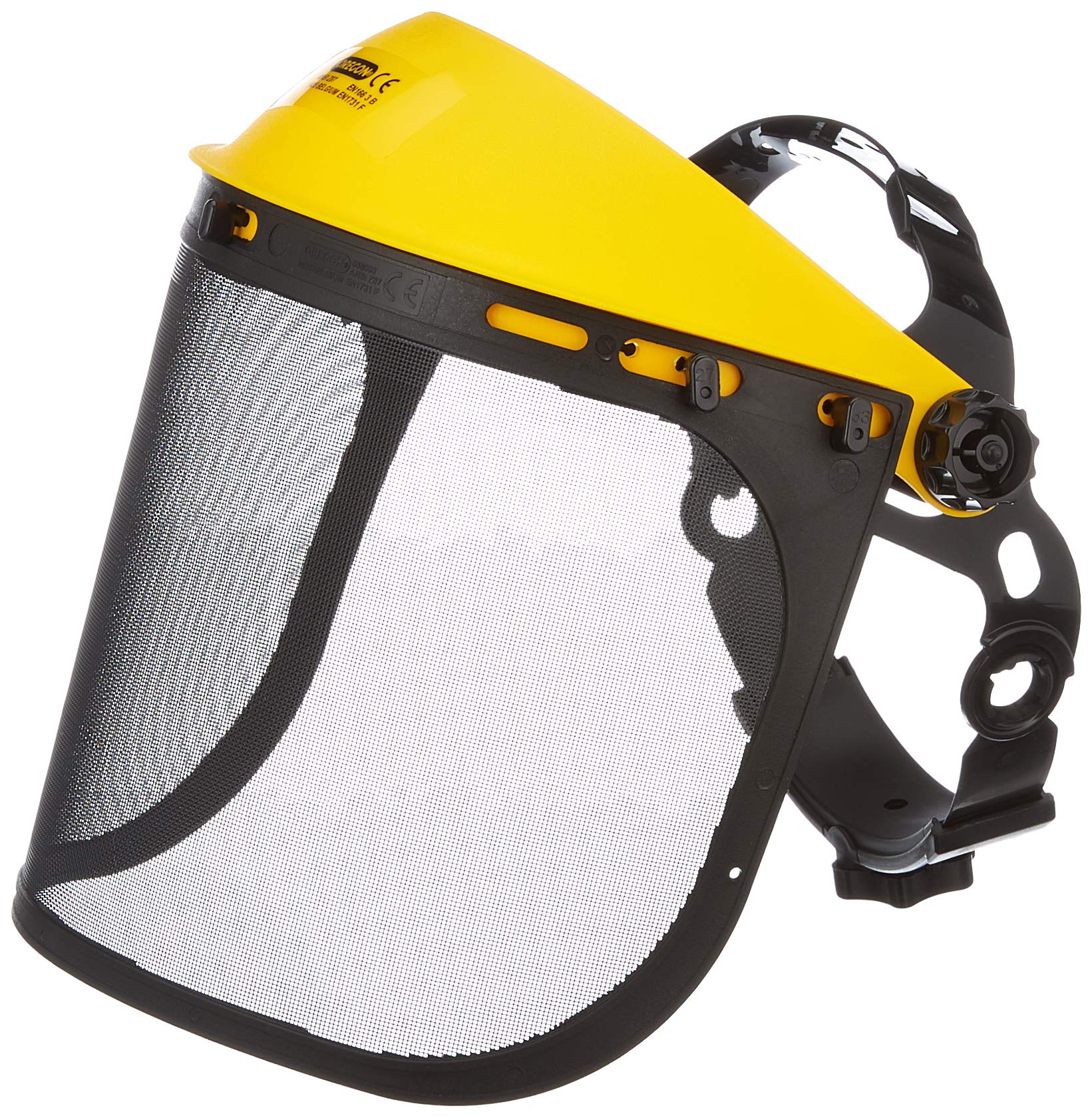Oregon Q515064 casque protection visière maille acier