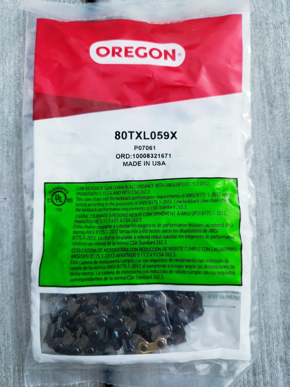 Oregon SpeedCut Nano kit chaîne+guide 35 cm 59 maillons Husqvarna