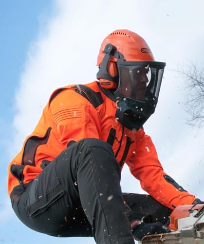 Oregon Waipoua casque tronçonneuse visière maille acier