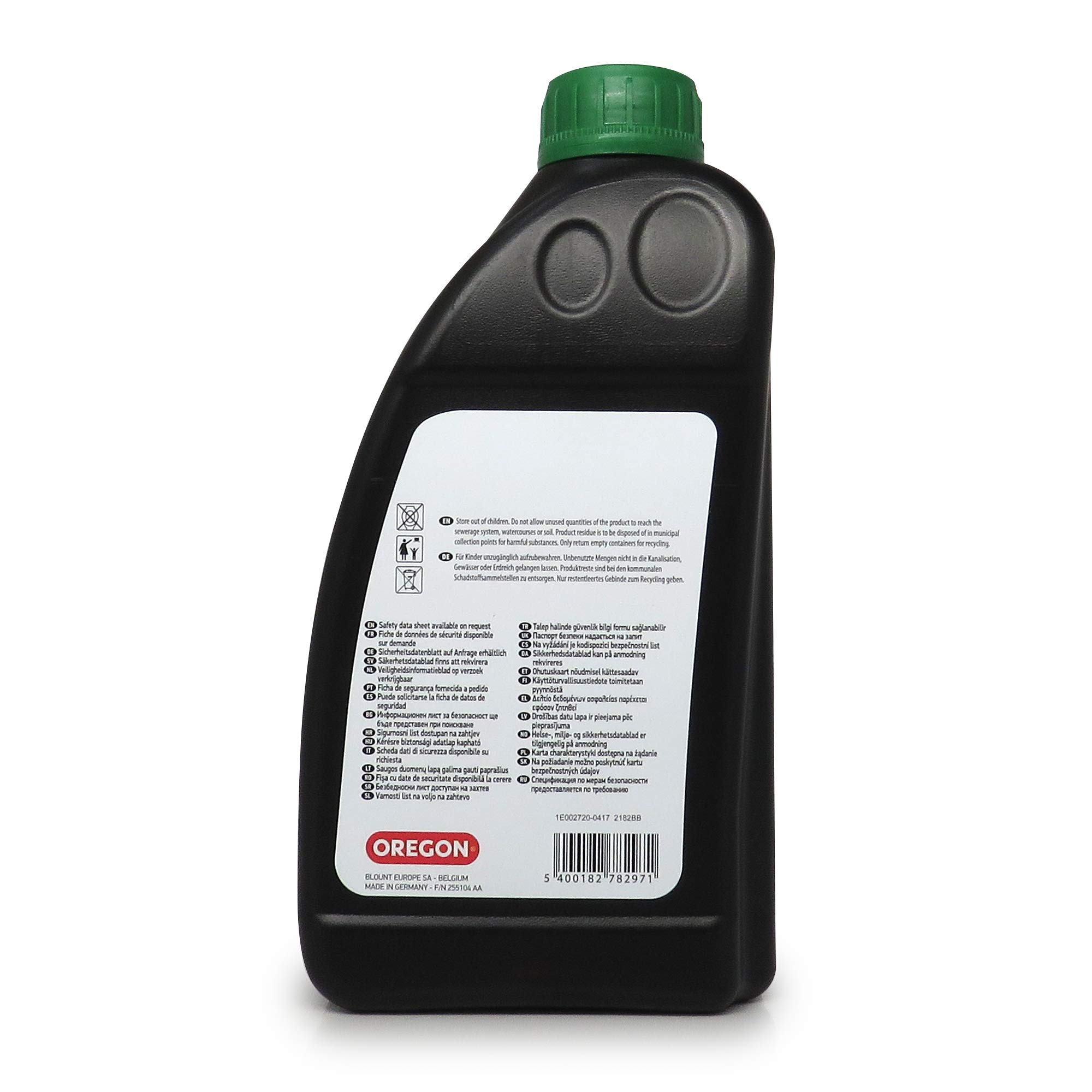 Oregon Huile bio chaîne tronçonneuse 1 L protection usure