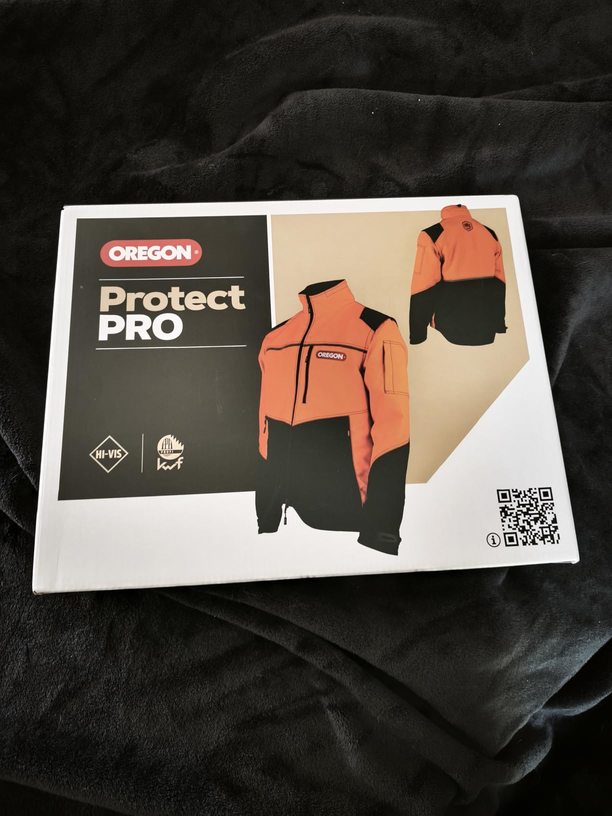 Oregon Protect PRO veste haute visibilité Orange et Noir protection