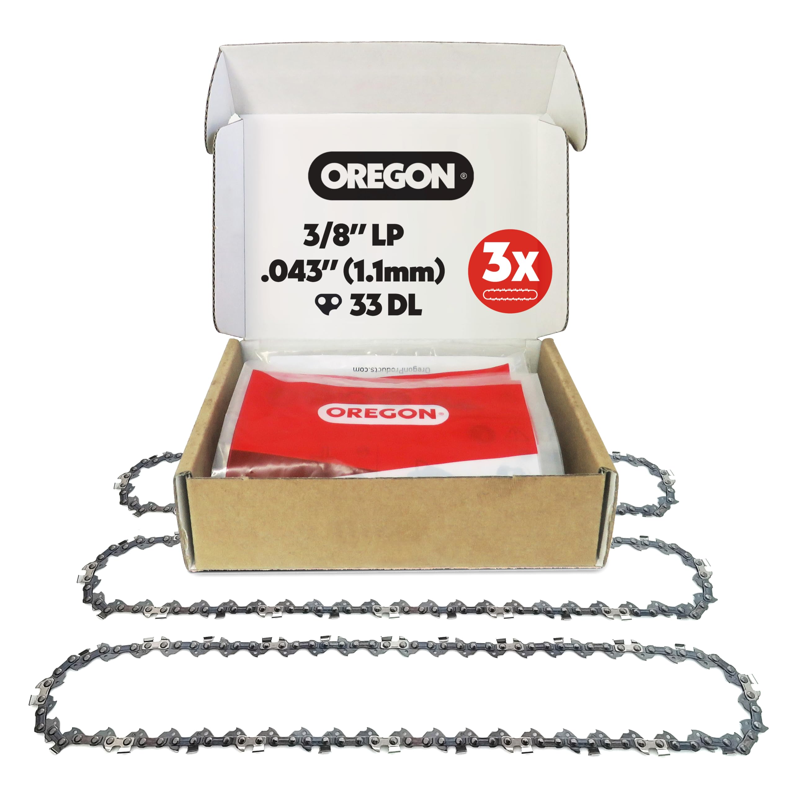Oregon 90PX033G chaine tronconneuse 20cm 33 maillons 1-pack