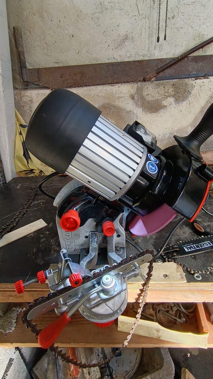Oregon 310-230 affuteuse chaine tronconneuse 230V etabli