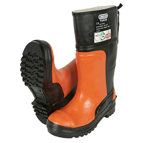 Oregon Yukon Bottes Caoutchouc Tronçonneuse 42 Orange