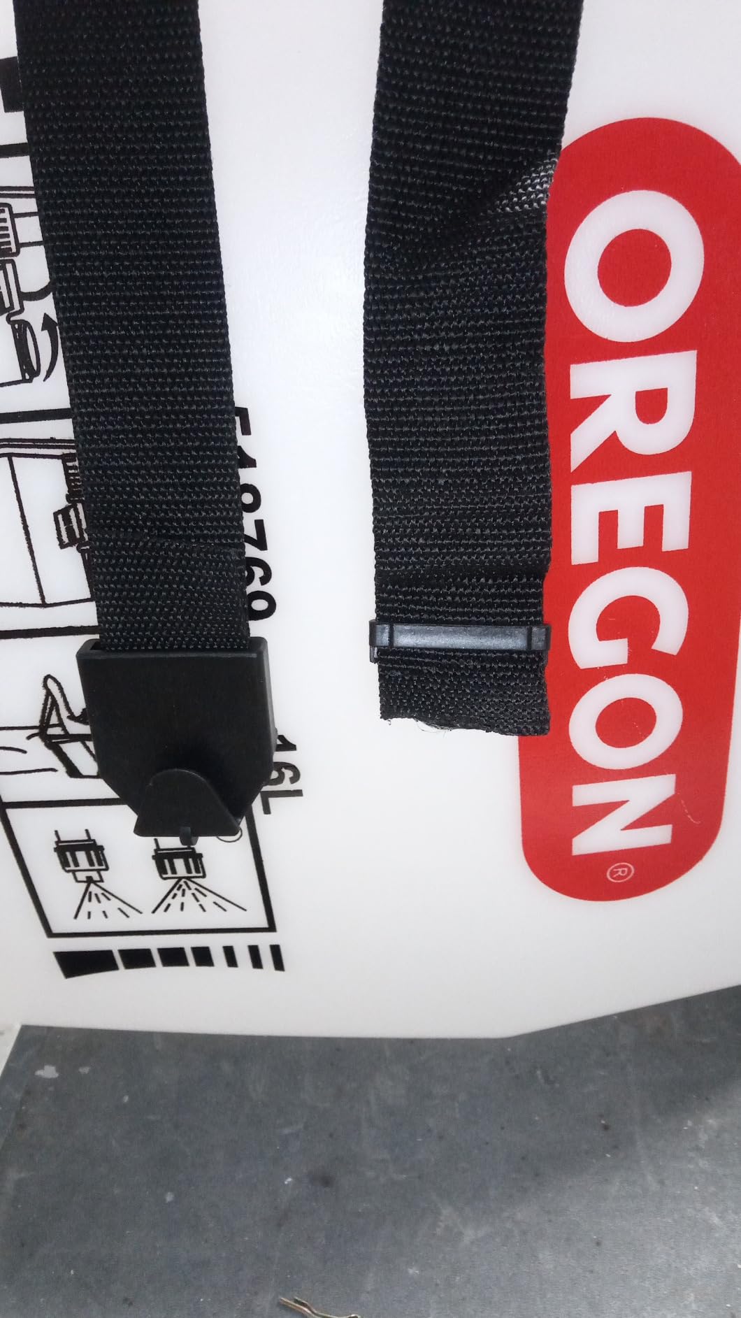 Oregon Pulvérisateur dorsal 16 L lance 2 buses version précédente