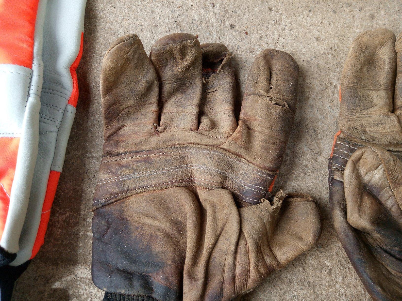Oregon Yukon Gants cuir tronçonneuse taille M