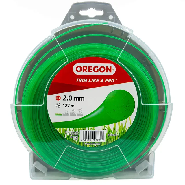 Oregon Fil débroussailleuse rond 2 mm x 127 m vert coupe-herbe