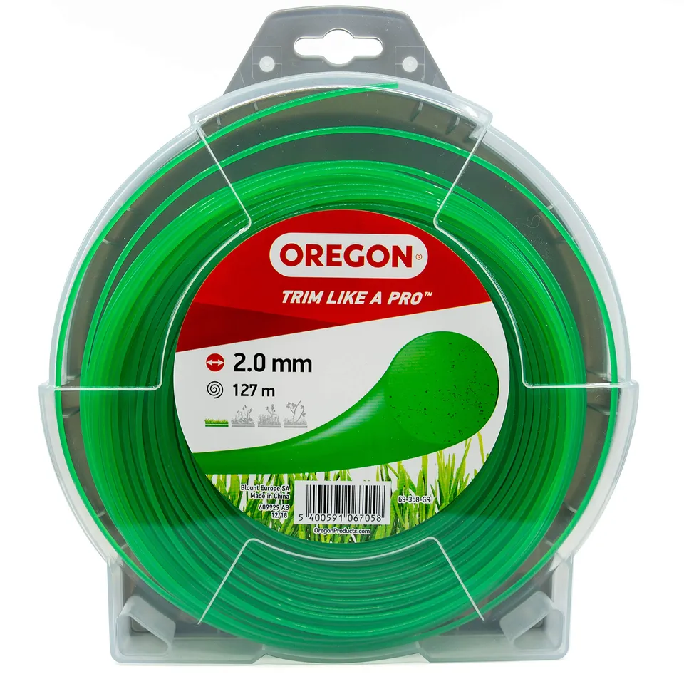 Oregon Fil débroussailleuse rond 2 mm x 127 m vert coupe-herbe