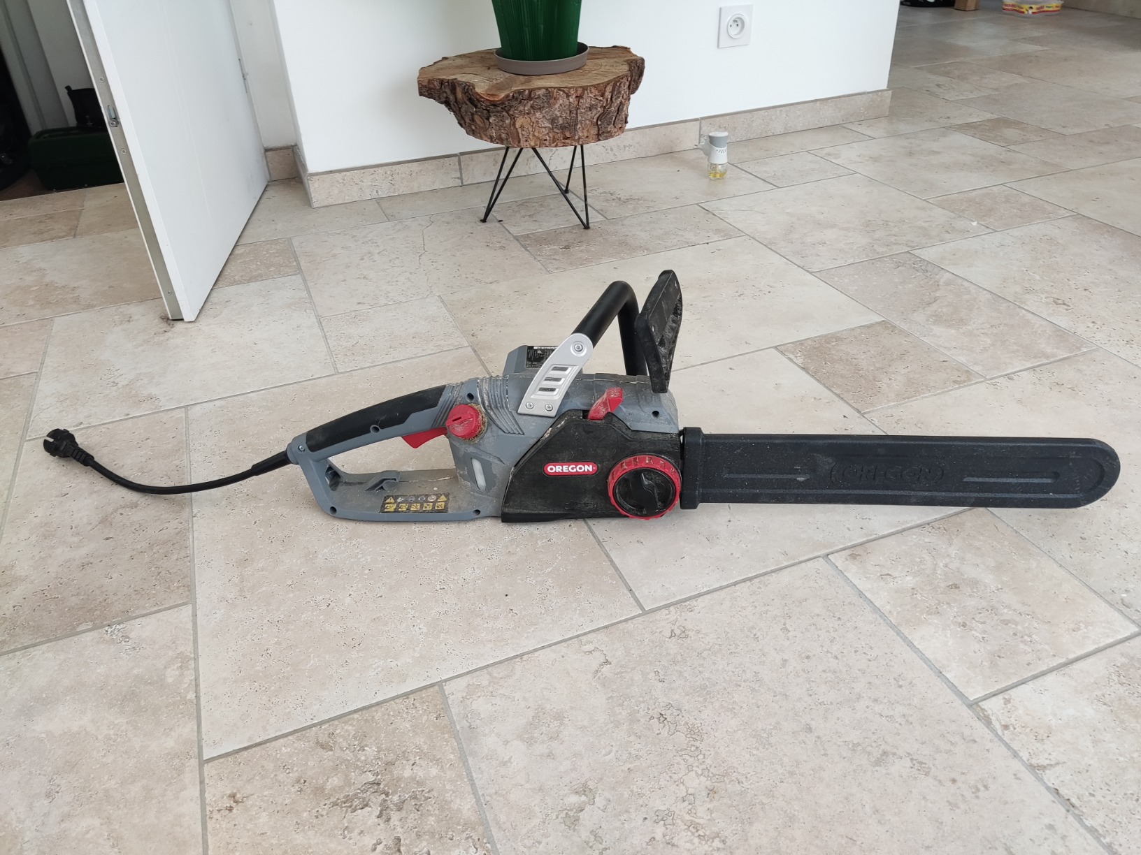 Oregon CS1500 tronçonneuse électrique 2400W guide 45 cm
