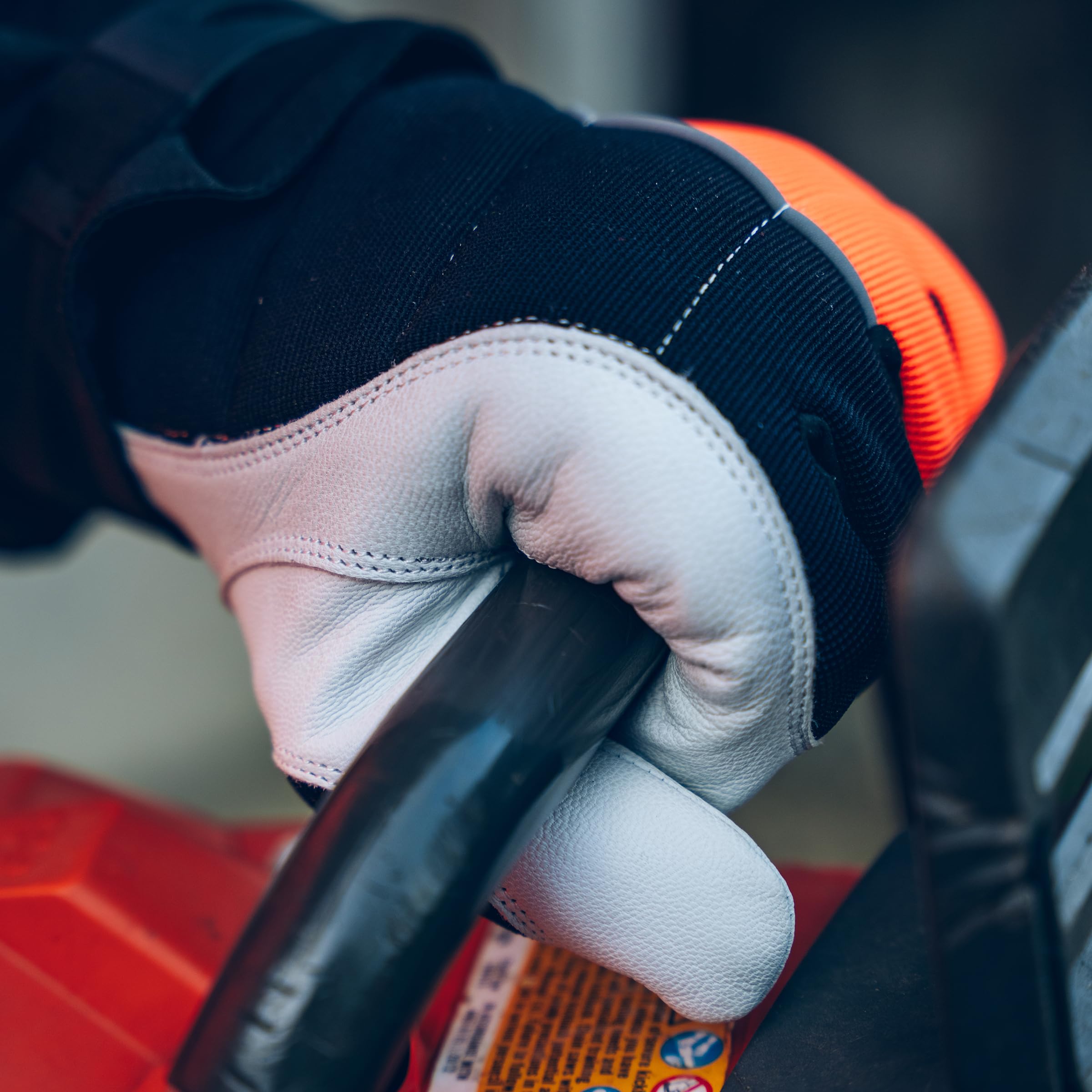 Oregon Protect Pro gants tronçonneuse cuir orange/noir taille XL