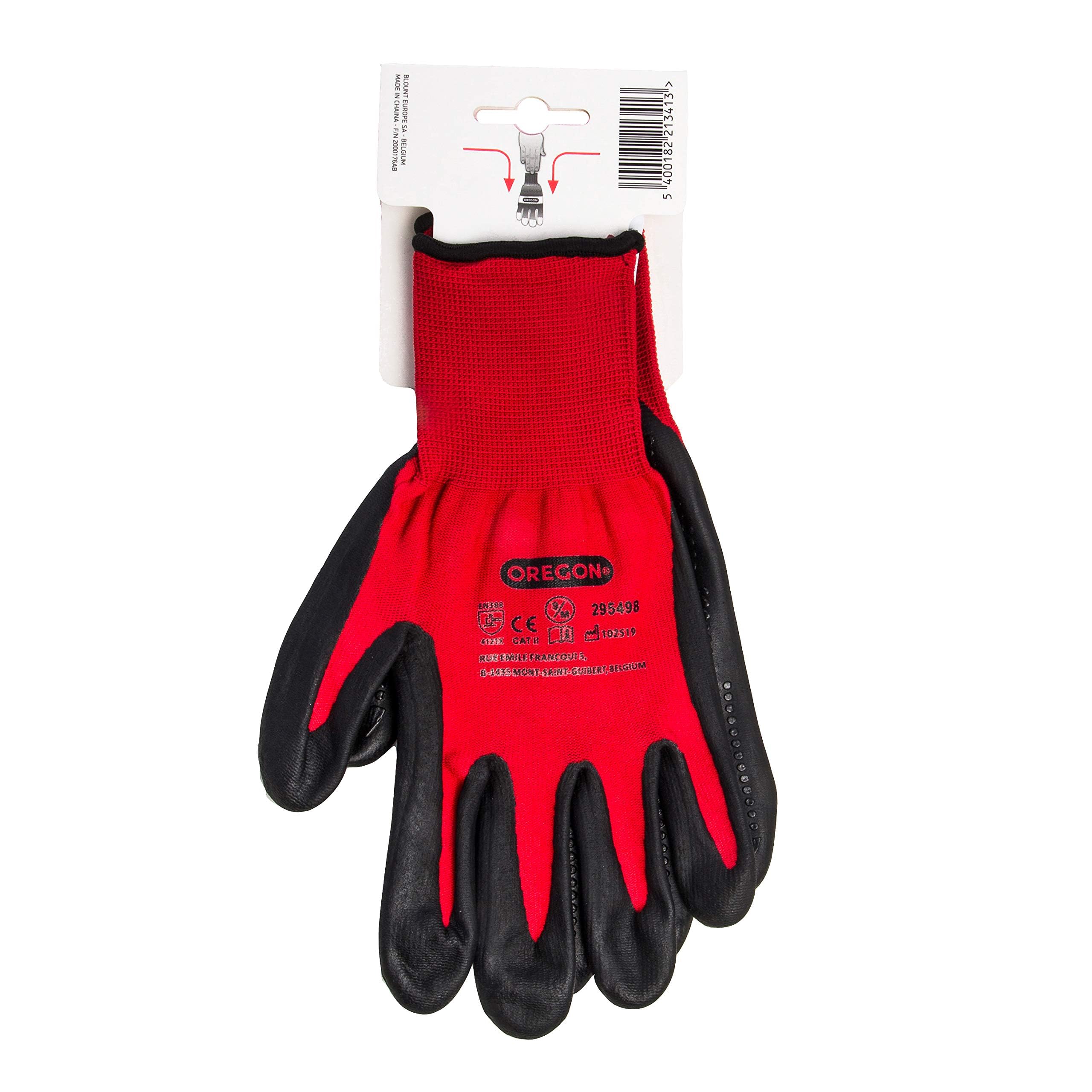 Oregon Gants travail nitrile M jardinage bricolage