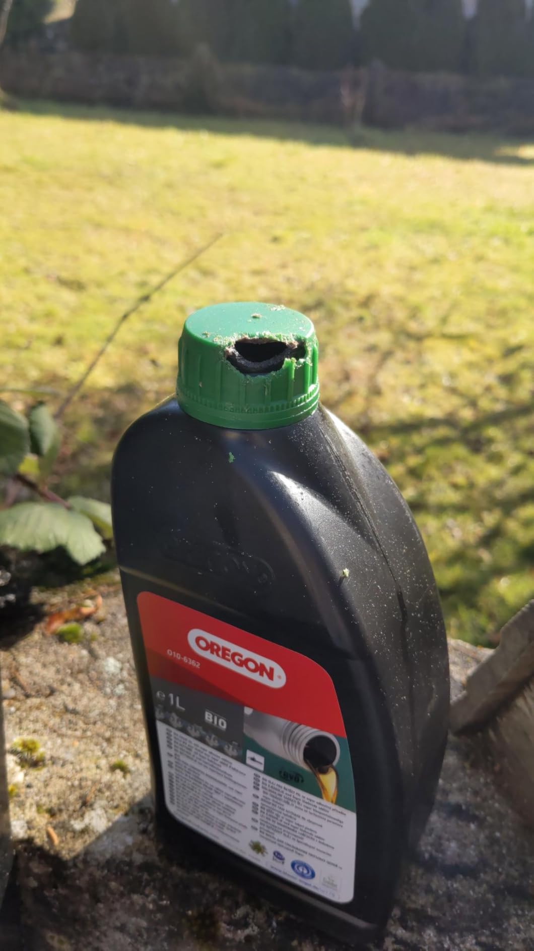 Oregon Huile bio chaîne tronçonneuse 1 L protection usure